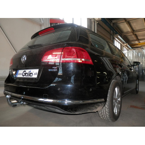 V071C GALIA Полностью оцинкованный фаркоп на Volkswagen Passat B6 седан/универсал 2005-2010, Volkswagen Passat B7 седан/универсал 2010-2015, Volkswagen Passat CC 2012-2017, Volkswagen Passat Alltrack B7 2012-2015. Подрозетник убирается за бампер. Тип шара