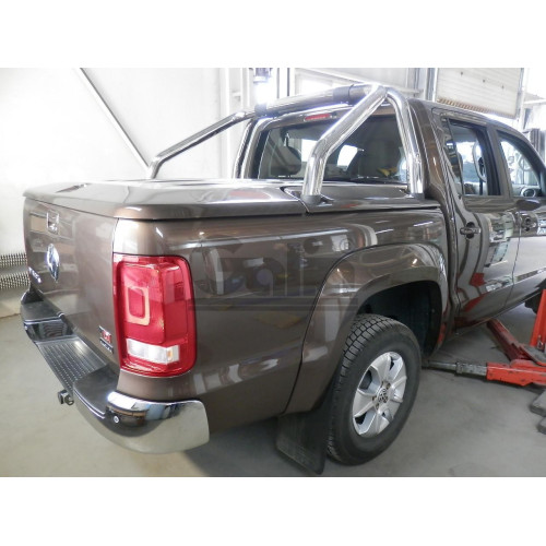 V076A GALIA Полностью оцинкованный фаркоп на Volkswagen Amarok 2010-2022. Тип шара: A. Установка без снятия и выреза бампера. Нагрузки: 3500/130 кг, масса фаркопа 5,02 кг