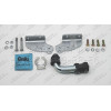 V076A GALIA Полностью оцинкованный фаркоп на Volkswagen Amarok 2010-2022. Тип шара: A. Установка без снятия и выреза бампера. Нагрузки: 3500/130 кг, масса фаркопа 5,02 кг