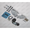 V076A GALIA Полностью оцинкованный фаркоп на Volkswagen Amarok 2010-2022. Тип шара: A. Установка без снятия и выреза бампера. Нагрузки: 3500/130 кг, масса фаркопа 5,02 кг