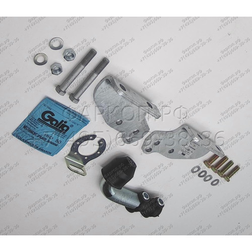 V076A GALIA Полностью оцинкованный фаркоп на Volkswagen Amarok 2010-2022. Тип шара: A. Установка без снятия и выреза бампера. Нагрузки: 3500/130 кг, масса фаркопа 5,02 кг