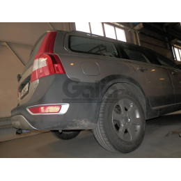 V084A GALIA Полностью оцинкованный фаркоп на Volvo XC70 2007-2016. Тип шара: A. Невидимый вырез бампера. Нагрузки: 2100/90 кг, масса фаркопа 18,22 кг