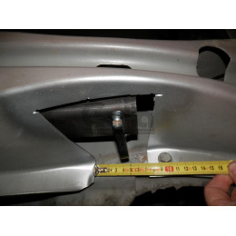 V084A GALIA Полностью оцинкованный фаркоп на Volvo XC70 2007-2016. Тип шара: A. Невидимый вырез бампера. Нагрузки: 2100/90 кг, масса фаркопа 18,22 кг