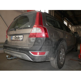 V084A GALIA Полностью оцинкованный фаркоп на Volvo XC70 2007-2016. Тип шара: A. Невидимый вырез бампера. Нагрузки: 2100/90 кг, масса фаркопа 18,22 кг