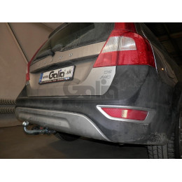 V084A GALIA Полностью оцинкованный фаркоп на Volvo XC70 2007-2016. Тип шара: A. Невидимый вырез бампера. Нагрузки: 2100/90 кг, масса фаркопа 18,22 кг
