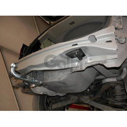 V084A GALIA Полностью оцинкованный фаркоп на Volvo XC70 2007-2016. Тип шара: A. Невидимый вырез бампера. Нагрузки: 2100/90 кг, масса фаркопа 18,22 кг