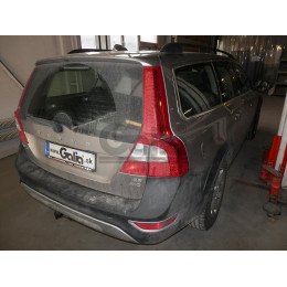 V084A GALIA Полностью оцинкованный фаркоп на Volvo XC70 2007-2016. Тип шара: A. Невидимый вырез бампера. Нагрузки: 2100/90 кг, масса фаркопа 18,22 кг