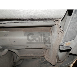 V084A GALIA Полностью оцинкованный фаркоп на Volvo XC70 2007-2016. Тип шара: A. Невидимый вырез бампера. Нагрузки: 2100/90 кг, масса фаркопа 18,22 кг