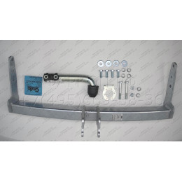 V084A GALIA Полностью оцинкованный фаркоп на Volvo XC70 2007-2016. Тип шара: A. Невидимый вырез бампера. Нагрузки: 2100/90 кг, масса фаркопа 18,22 кг