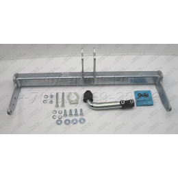 V084A GALIA Полностью оцинкованный фаркоп на Volvo XC70 2007-2016. Тип шара: A. Невидимый вырез бампера. Нагрузки: 2100/90 кг, масса фаркопа 18,22 кг