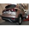 V088A GALIA Полностью оцинкованный фаркоп на Volkswagen T-Cross 2018-2024. Подрозетник убирается за бампер. Тип шара: A. Невидимый вырез бампера. Нагрузки: 1400/70 кг, масса фаркопа 14,72 кг