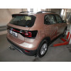 V088A GALIA Полностью оцинкованный фаркоп на Volkswagen T-Cross 2018-2024. Подрозетник убирается за бампер. Тип шара: A. Невидимый вырез бампера. Нагрузки: 1400/70 кг, масса фаркопа 14,72 кг