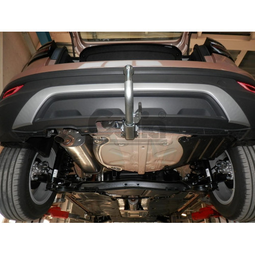 V088A GALIA Полностью оцинкованный фаркоп на Volkswagen T-Cross 2018-2024. Подрозетник убирается за бампер. Тип шара: A. Невидимый вырез бампера. Нагрузки: 1400/70 кг, масса фаркопа 14,72 кг