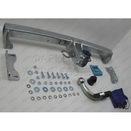 V089C GALIA Полностью оцинкованный фаркоп на Volvo S60 2019-, Volvo V60 2019-, Volvo S90 2016-, Volvo V90 2016-. Тип шара: C (горизонтальный съемный). Невидимый вырез бампера. Нагрузки: 2200/120 кг, масса фаркопа 17,85 кг
