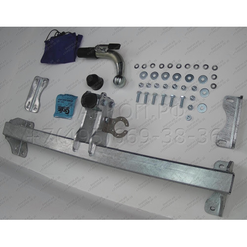 V089C GALIA Полностью оцинкованный фаркоп на Volvo S60 2019-, Volvo V60 2019-, Volvo S90 2016-, Volvo V90 2016-. Тип шара: C (горизонтальный съемный). Невидимый вырез бампера. Нагрузки: 2200/120 кг, масса фаркопа 17,85 кг