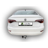 V128-A Лидер-плюс ТСУ для Volkswagen Jetta 2018-2022. Требуется подрезка бампера. Нагрузки: 1200/75 кг, масса фаркопа 20 кг (без электрики в комплекте)
