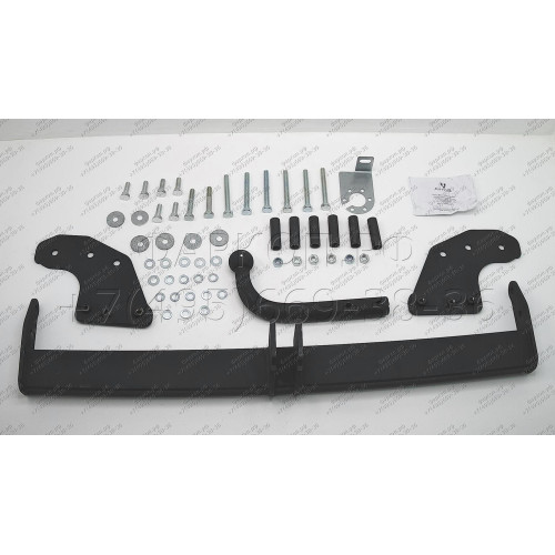 VL 01 AVTOS Фаркоп на Volvo XC90 2003-2014. Необходима подрезка бампера. Тип шара: A. Нагрузки: 1500/75 кг, масса фаркопа 22,5 кг (без электрики в комплекте)