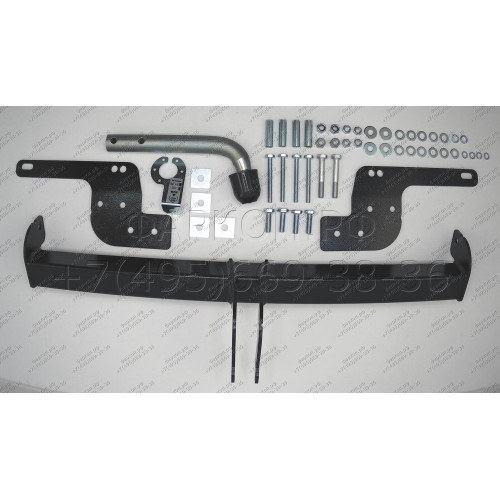 R101As АвтоСтандарт Фаркоп с оцинкованным шаром на Renault Duster 2012-2015, 2015-2021, 2021-2022, Nissan Terrano 2014-2022. Требуется подрезка бампера. Тип шара: A. Нагрузки: 1250/75 кг, масса фаркопа 13,7 кг (без электрики в комплекте)
