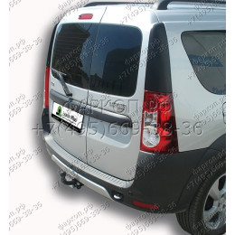 T-VAZ-19A TAVIALS ТСУ со съемным шаром для Лада Ларгус (Lada Largus) 2012-2022, в т.ч. Largus Cross без снятия и выреза бампера. Нагрузки: 900/50 кг, масса фаркопа 17,6 кг (б