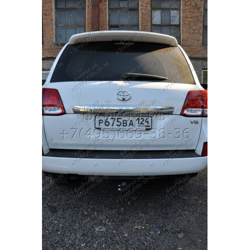 3054-A ORIS Фаркоп на Toyota Land Cruiser 200 2007-2021 (кроме комплектаций Exclusive и Excalibur), Lexus LX570 2007-2021. Без выреза в бампере. Тип шара: A. Нагрузки: 1500/75 кг, масса фаркопа 21,4 кг (без электрики в комплекте)