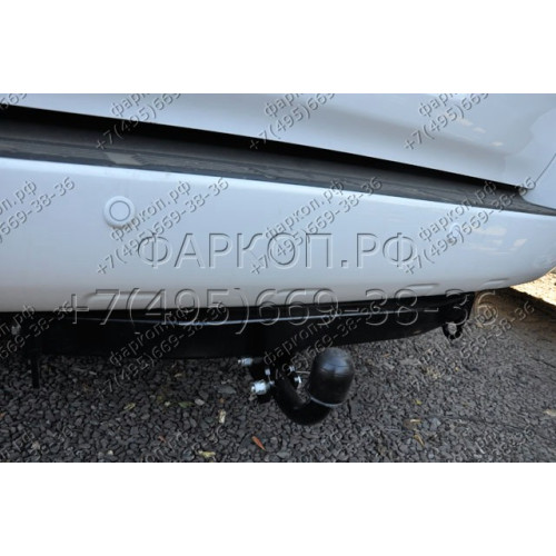 3054-A ORIS Фаркоп на Toyota Land Cruiser 200 2007-2021 (кроме комплектаций Exclusive и Excalibur), Lexus LX570 2007-2021. Без выреза в бампере. Тип шара: A. Нагрузки: 1500/75 кг, масса фаркопа 21,4 кг (без электрики в комплекте)
