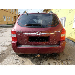 KI 16 AVTOS Фаркоп на Hyundai Tucson 2004-2009, Kia Sportage 2004-2010. Необходима подрезка бампера. Тип шара: A. Нагрузки: 2000/100 кг, масса фаркопа 24 кг (без электрики в ко