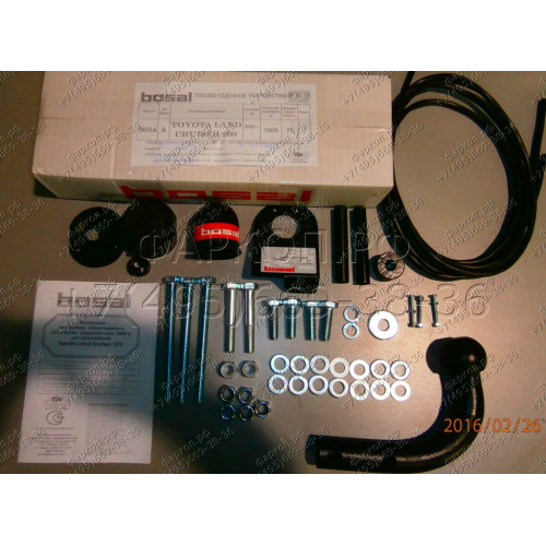 3054-A ORIS Фаркоп на Toyota Land Cruiser 200 2007-2021 (кроме комплектаций Exclusive и Excalibur), Lexus LX570 2007-2021. Без выреза в бампере. Тип шара: A. Нагрузки: 1500/75 кг, масса фаркопа 21,4 кг (без электрики в комплекте)