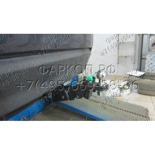 4165-E ORIS Фаркоп на Mitsubishi Outlander XL7 2007-2012, Peugeot 4007 2007-2012, Citroen C-Crosser 2007-2012 без выреза в бампере. Тип шара: E. Нагрузки: 1500/50 кг, масса фаркопа 25,15 кг (без электрики в комплекте)