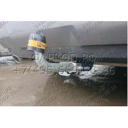 92518-A MOTODOR Фаркоп с оцинкованным шаром на Toyota RAV4 2019-2025, 2025-, Suzuki Across 2020-2025 без выреза в бампере. Тип шара: A. Нагрузки: 2100/100 кг, масса фаркопа 17,8 кг 