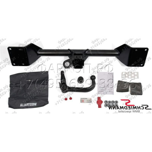 303290600001 WESTFALIA Фаркоп на BMW X6 E71 2008-2014 быстросъемное крепление с ключом. Требуется вырез в бампере. Нагрузки 3500/140 кг, масса фаркопа 32 кг
