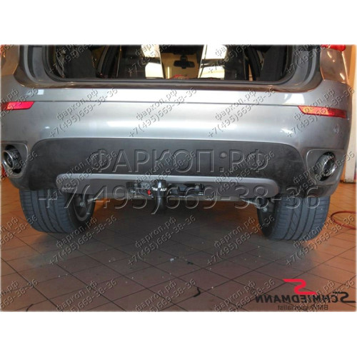 303290600001 WESTFALIA Фаркоп на BMW X6 E71 2008-2014 быстросъемное крепление с ключом. Требуется вырез в бампере. Нагрузки 3500/140 кг, масса фаркопа 32 кг