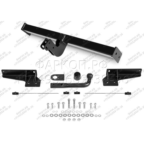 F.9411.002 BERG Фаркоп на Haval F7 2019-2024, Haval F7x 2019-2024 без снятия и подрезки бампера. Тип шара: A. Нагрузки: 1500/75 кг, масса фаркопа 19 кг (без электрики в комплекте)