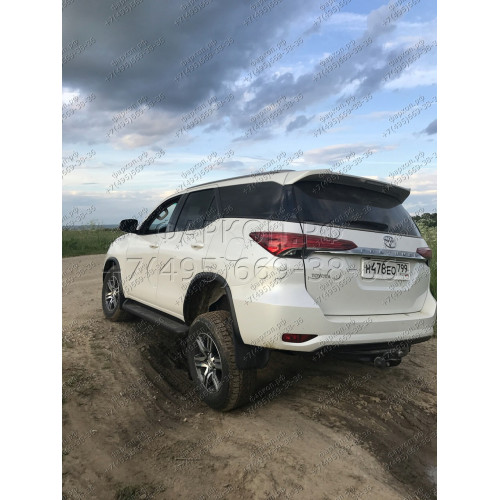 3015-F ORIS Фаркоп на Toyota Fortuner (кроме комплектации TRD) 2017- без выреза в бампере. Тип шара: F. Нагрузки: 2500/100 кг, масса фаркопа 20 кг (без электрики в комплекте)
