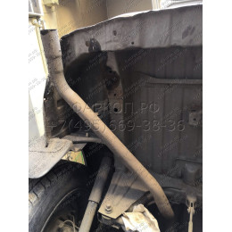H.T61.E HALTY Фаркоп на Toyota Lite Ace Noah 1996-2001, Toyota Town Ace Noah 1996-2001, Toyota Lite Ace 1996-2007, Toyota Town Ace 1996-2007, в т.ч. Field Tourer, кроме Road Tourer, Daihatsu Delta 1996-2001 без подрезки бамп