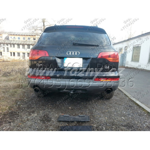 A-093 STEINHOF Фаркоп на Volkswagen Touareg 2002-2010, 2010-2018, Porsche Cayenne 2002-2010, 2010-2017, Audi Q7 (вкл. S-line) 2006-2015. Требуется подрезка бампера. Тип шара: AV (вертикальное быстросъемное крепление шара на ключе). Нагрузки: 3500/140 кг, 