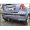 H-236 STEINHOF Фаркоп на Hyundai Getz 2002-10/2005. Требуется подрезка бампера. Тип шара: A. Нагрузки: 1100/44 кг, масса фаркопа 15,6 кг (без электрики в комплекте)