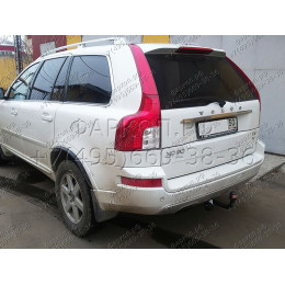 VL 01 AVTOS Фаркоп на Volvo XC90 2003-2014. Необходима подрезка бампера. Тип шара: A. Нагрузки: 1500/75 кг, масса фаркопа 22,5 кг (без электрики в комплекте)