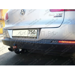 VW 23 AVTOS Фаркоп на Volkswagen Tiguan 2007-2016. Необходима подрезка бампера. Тип шара: A. Нагрузки: 1500/75 кг, масса фаркопа 18,5 кг (без электрики в комплекте)