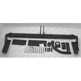 1165-A ORIS Фаркоп на Opel Astra H хетчбек 2004-2009 без выреза в бампере. Тип шара: A. Нагрузки: 1200/60 кг, масса фаркопа 17,1 кг (без электрики в комплекте)
