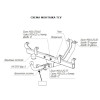 1223-ANP ORIS Фаркоп на Шниву (Chevrolet Niva 2123) 4x4 (штатные места) 2002/12-2020, Lada Niva 2020-2021, Lada Niva Travel 2021- без подрезки бампера. Тип шара: A. Нагрузки: 1500/75 кг, масса фаркопа 16,7 кг (без электрики в комплекте)