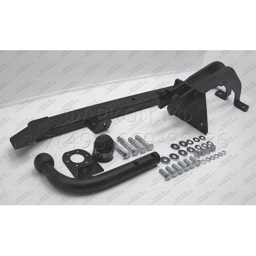 1223-ANP ORIS Фаркоп на Шниву (Chevrolet Niva 2123) 4x4 (штатные места) 2002/12-2020, Lada Niva 2020-2021, Lada Niva Travel 2021- без подрезки бампера. Тип шара: A. Нагрузки: 1500/75 кг, масса фаркопа 16,7 кг (без электрики в комплекте)