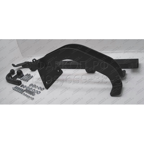 1223-ANP ORIS Фаркоп на Шниву (Chevrolet Niva 2123) 4x4 (штатные места) 2002/12-2020, Lada Niva 2020-2021, Lada Niva Travel 2021- без подрезки бампера. Тип шара: A. Нагрузки: 1500/75 кг, масса фаркопа 16,7 кг (без электрики в комплекте)
