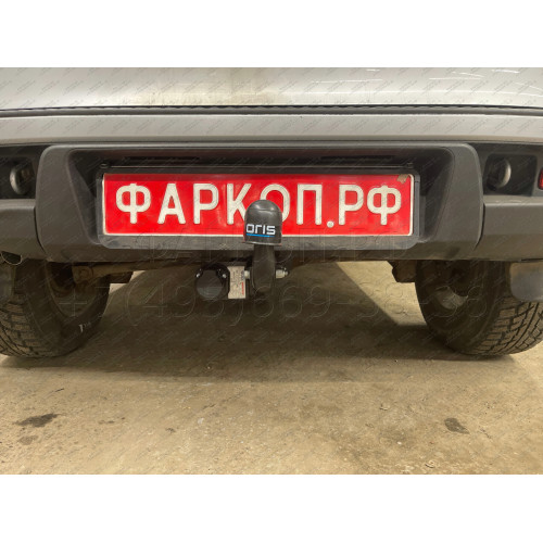 1223-ANP ORIS Фаркоп на Шниву (Chevrolet Niva 2123) 4x4 (штатные места) 2002/12-2020, Lada Niva 2020-2021, Lada Niva Travel 2021- без подрезки бампера. Тип шара: A. Нагрузки: 1500/75 кг, масса фаркопа 16,7 кг (без электрики в комплекте)