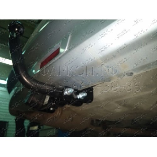 N117-A Лидер-плюс ТСУ для Nissan Teana J32 2008-2014 без выреза бампера. Нагрузки: 1100/75 кг, масса фаркопа 16,72 кг (без электрики в комплекте)