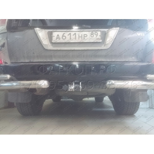 T070C GALIA Полностью оцинкованный фаркоп на Toyota Land Cruiser 200 2008-2021, Lexus LX 2008-2021. Тип шара: C (горизонтальный съемный). Невидимый вырез бампера. Нагрузки: 3500/140 кг, масса фаркопа 8,97 кг