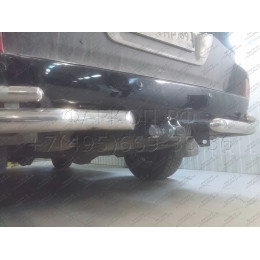 T070C GALIA Полностью оцинкованный фаркоп на Toyota Land Cruiser 200 2008-2021, Lexus LX 2008-2021. Тип шара: C (горизонтальный съемный). Невидимый вырез бампера. Нагрузк