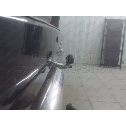 T070C GALIA Полностью оцинкованный фаркоп на Toyota Land Cruiser 200 2008-2021, Lexus LX 2008-2021. Тип шара: C (горизонтальный съемный). Невидимый вырез бампера. Нагрузк