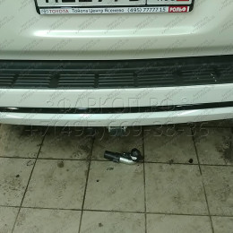 T070C GALIA Полностью оцинкованный фаркоп на Toyota Land Cruiser 200 2008-2021, Lexus LX 2008-2021. Тип шара: C (горизонтальный съемный). Невидимый вырез бампера. Нагрузк