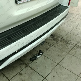 T070C GALIA Полностью оцинкованный фаркоп на Toyota Land Cruiser 200 2008-2021, Lexus LX 2008-2021. Тип шара: C (горизонтальный съемный). Невидимый вырез бампера. Нагрузк