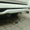T070C GALIA Полностью оцинкованный фаркоп на Toyota Land Cruiser 200 2008-2021, Lexus LX 2008-2021. Тип шара: C (горизонтальный съемный). Невидимый вырез бампера. Нагрузки: 3500/140 кг, масса фаркопа 8,97 кг
